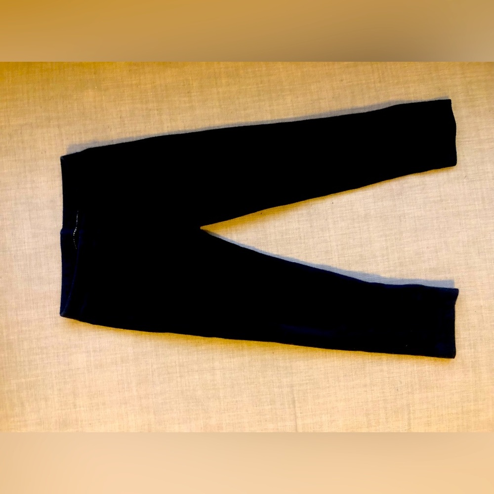 Four (4) Old Navy black leggings